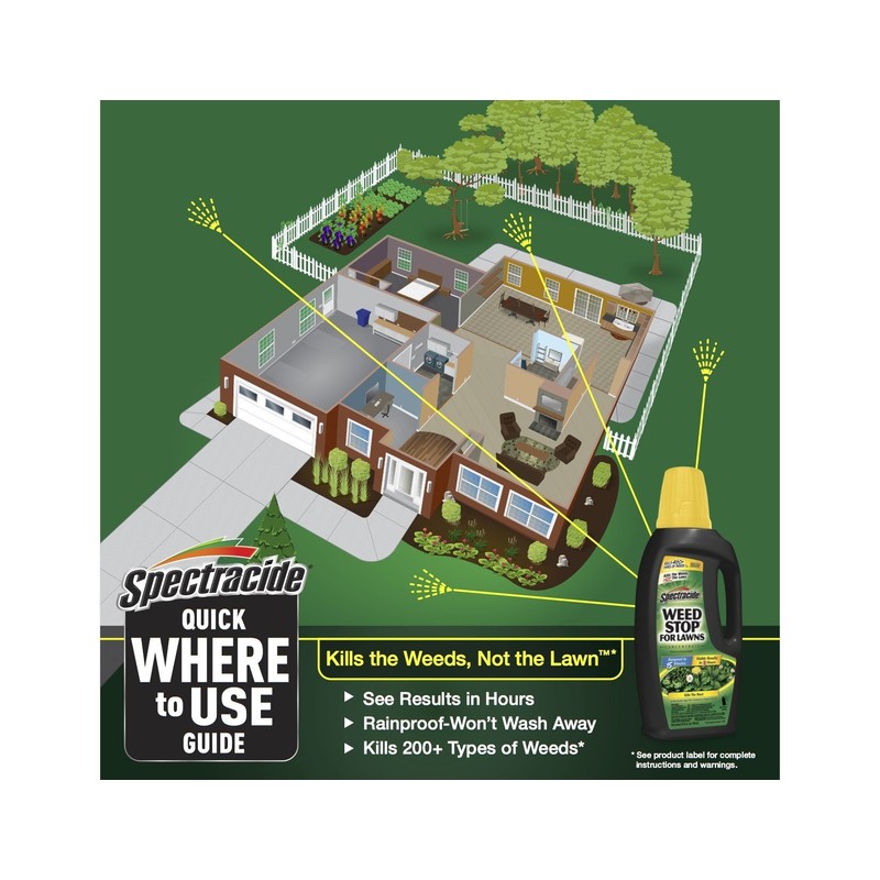 Spectracide 96392 Weed Stop for Lawns Concentrate (HG-96392) (32 fl