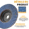 NuoDunco Lamellar Discs Diameter 75 mm x 10 mm Grain