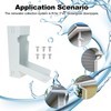 xinyee Rainwater Collection System Rain Barrel Diverter Kit Stainless Steel
