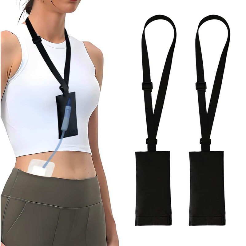 Peritoneal Dialysis Catheter Holder for Baxter,Adjustable PD Catheter Lanyard,PD Transfer