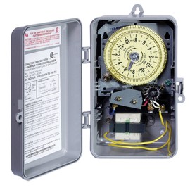 Intermatic Sprinkler Irrigation Timer T8845PV with 14-Day Skipper and Auto Shut-Off Programmable 60 Cycles enclosed in NEMA 3R Indoor/Outdoor Durable Casing