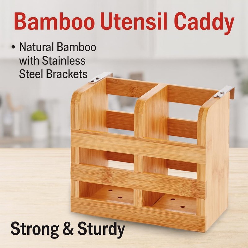 HIC Kitchen Dish Rack Caddy for Folding Dish Drying Rack