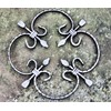 UHRIG Wrought iron decorative element for window grille, filling element
