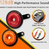 AutoHornix 1 Pair High & Low Universal 128dB 12V 4A