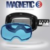 OutdoorMaster Ski Goggles PRO - Frameless, Interchangeable Lens 100% UV400