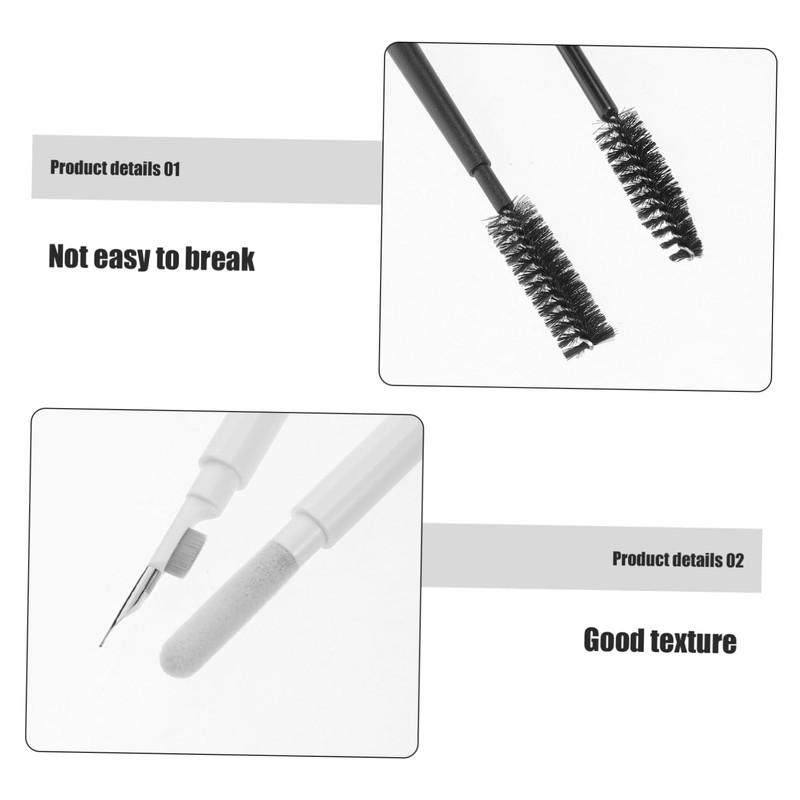 TEHAUX Wireless Earbud Cleaning Kit Compact Multi-Tool for Phone Pad