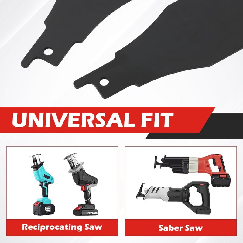 4pcs Reciprocating Saw Scraper Blade, Heavy Duty High Carbon Steel