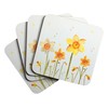 Coasters | Daffodils design | Set of 4