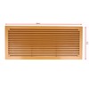 Ventilation Grille Door Ventilation Plastic 290 mm x 125 mm