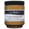 Chroma Atelier Interactive Artists' Acrylics - Rich Gold, 250 ml