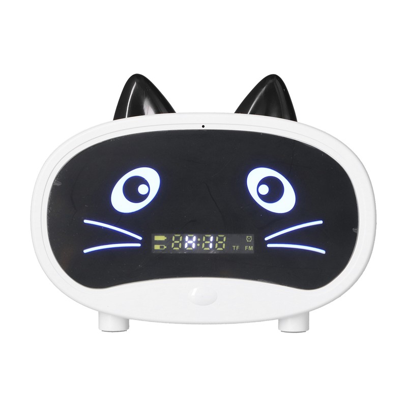 Mini Cartoon Speaker Multifunctional Cute Cat Ear Design Smart Set