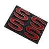 4Pcs Metal SS Front Emblems 3D Badge Replacement for1969-72 Chevelle