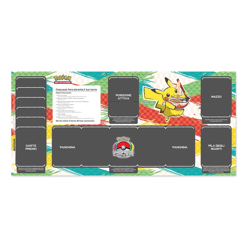 Pokémon World Cup 2023 Shao Tong Yen TCG Deck Italian