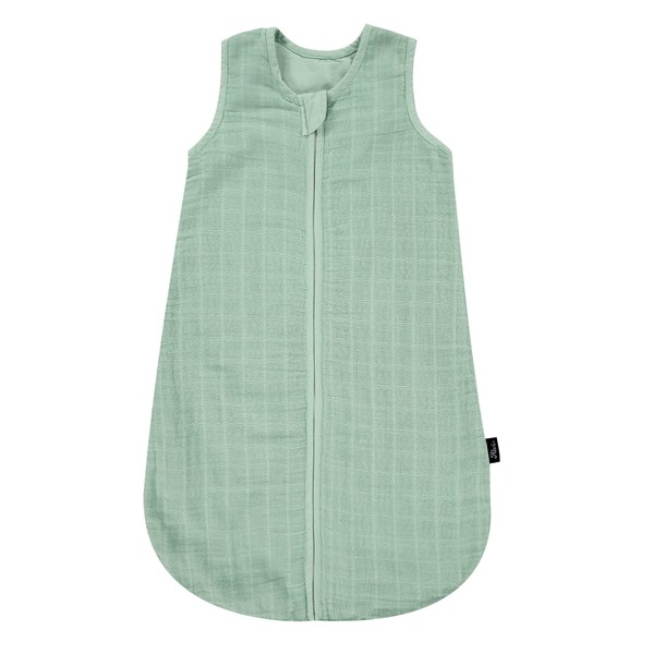 Alvi Gauze Sleeping Bag Plain Granite, Green, 90