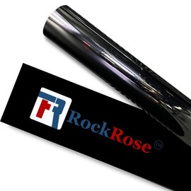 RockRose 20% Nano Ceramic Car Window Tint 36 in x 25FT 2PLY Privacy Film Heat Block, 99% UVR, and 85% IRR Block for Auto or Home Strong Adhesive, Easy Shrink, Plotter Friendly - Charcoal