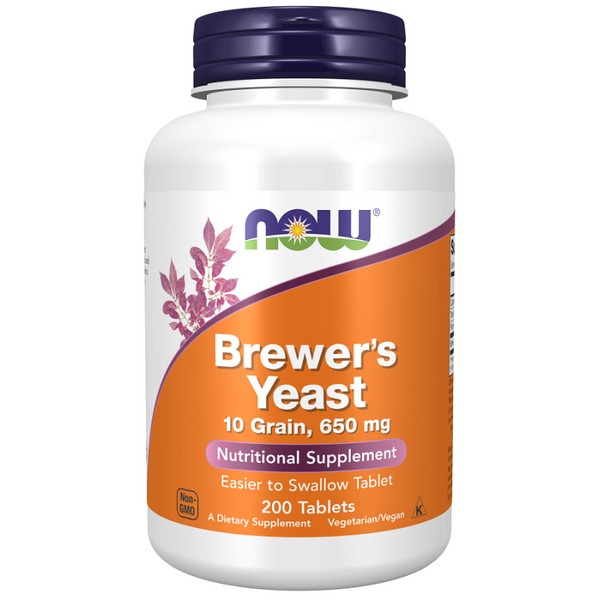 NOW>NOW NOW Brewers Yeast 650mg Tablets 200