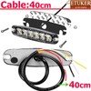 ETUKER 2 x 6 LEDs Front Flasher Orange 12/24 V