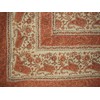 Rajasthan Block Print Paisley Tapestry Cotton Bedspread 108" x 88"
