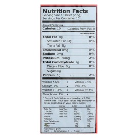 UD_Emerald Cove Organic Pacific Sushi Nori-Toasted Silver Grade 10 Sheets/Carton Seasoned Roasted Seaweed Powder Bag Packaging