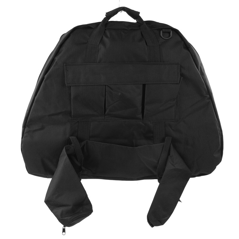 Canvas Composite Pulley Bow Bag Outdoor Archery Hiking Backpack Triangle