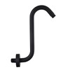 Shower Head Extension Arm,10 Inch High Rise Shower Arm with