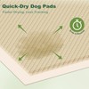 MIZOK Puppy Pads Small 22x22 Pee Pads for Dogs ECO