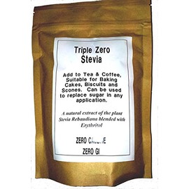 Triple Zero Stevia Sugar (Erithritol & Stevia blend) - Zero Calorie Natural Sweetener 500g