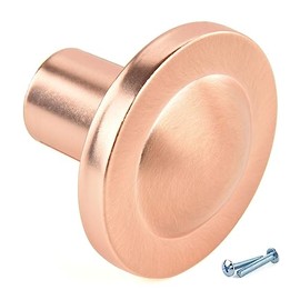 M4TEC Interior Kitchen Cabinet Door Knobs Cupboards Drawers Bedroom Furniture Pull Handles Brushed Matt Copper. Z7 Series: 35 mm