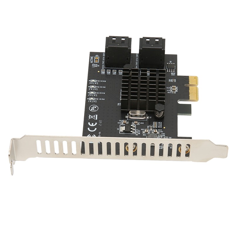 PCI E to SATA3.0 Ports Expansion Card 6Gbps 4 SATA3.0