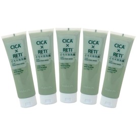 Make.iN CICA × RETI Doro × Foam Cleanser, 4.6 oz (130 g), Value Set of 5 | Deer, Retinol, White, Clay, Ceramide, Moisturizing, Skin Care, Pores, Blackheads
