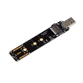 KALEA-INFORMATIQUE USB 3.0 Key Adapter For all types of SSD M.2 NGFF NVMe AND M2 type SATA with Realtek RTL9210B Chipset