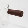 JAJU wood handle heat-resistant glass_200ml, clear transparent_FRFR / 자주 JAJU
