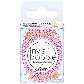 Invisibobble Slim Time To Shine La Vie En Rose Pack of 3 Xmas 2022