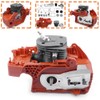 Crankcase Piston Cylinder Motor Kit Fits for Husqvarna 350 340