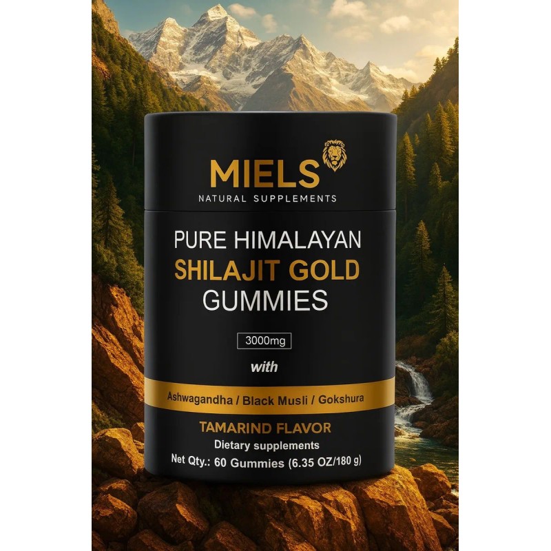 Shilajit Gummies , 60 Gomitas Sabor Tamarindo Tamarindo