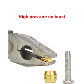 14 PCS BH90 Brake Olive and Barb - Brake brass olive and steel Connecting Insert kit for Shimano Mountain Bike Bicycle BH90 Avid Sram Bike Hydraulic Disc Brake Hose BH90/BH59