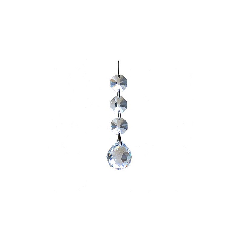 [ASFOUR Crystal] Sun Catcher, 3 Row 0.8 inches (20 mm)