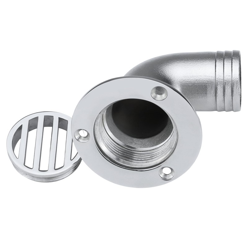 YANYUCB Boat Deck Floor Drain Fittings,Marine Grade 316 Stainless Steel