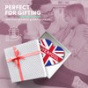 1x Heart MDF Magnet 6cm - Liverpool England Flag Circle
