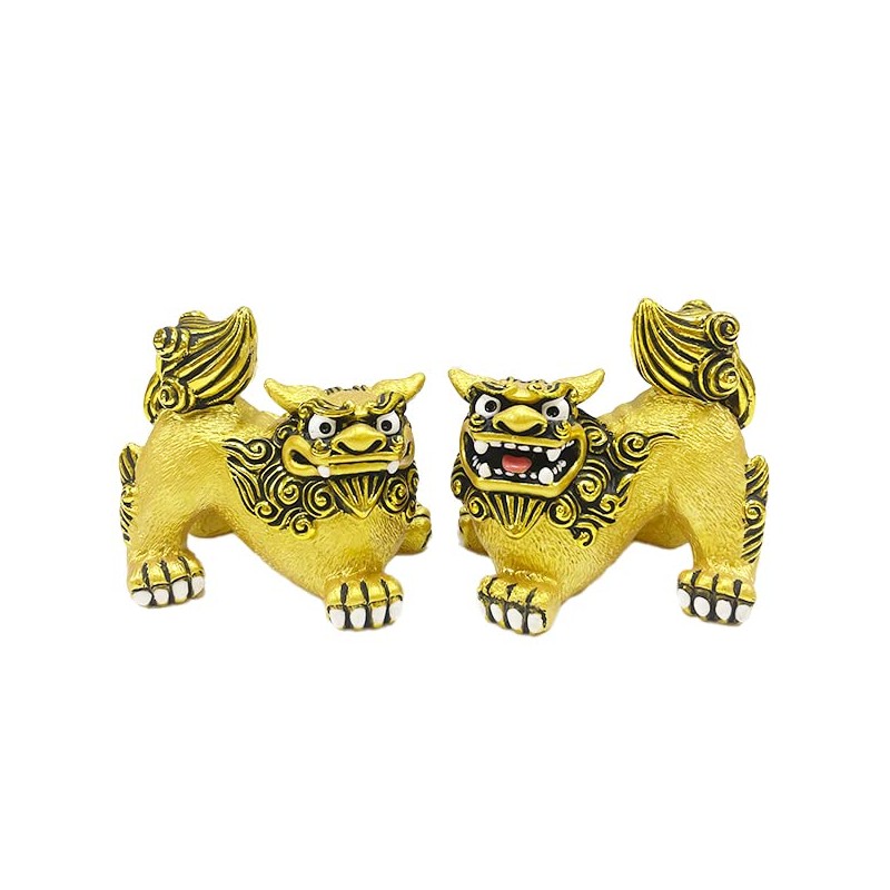 [kubagasaya] Kubagasaya Okinawa Souvenir Shisa Figurine Mini Entrance Lion Shisa