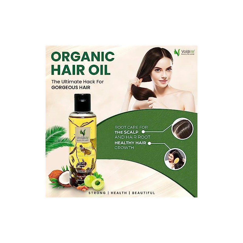 VoilaVe Aceite para el cabello infundido