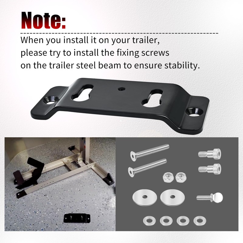 XJJ Trailer-Stop Adapter Kit Compatible with Pit-Stop Condor TK-3000 Can
