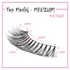 GladGirl False Lashes - Top Model 6 Pairs BULK Lashes