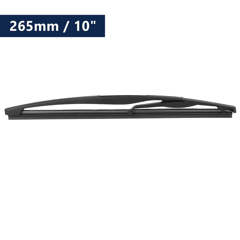 X AUTOHAUX Car Rear Windshield Wiper Blade Arm Set 265mm