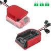 1Pack Power Wheel Adapter for Craftsman 20V Lithium Battery Adapter