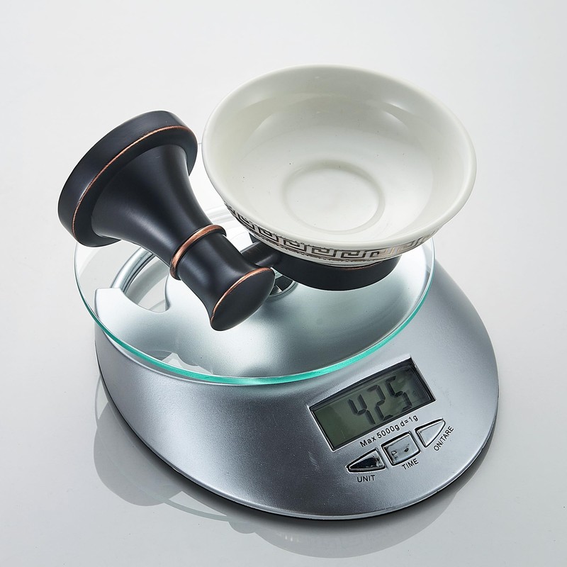 Black Bathroom Soap Dish Holder Wall Mounted Bathroom Hardware Accessories,Oil