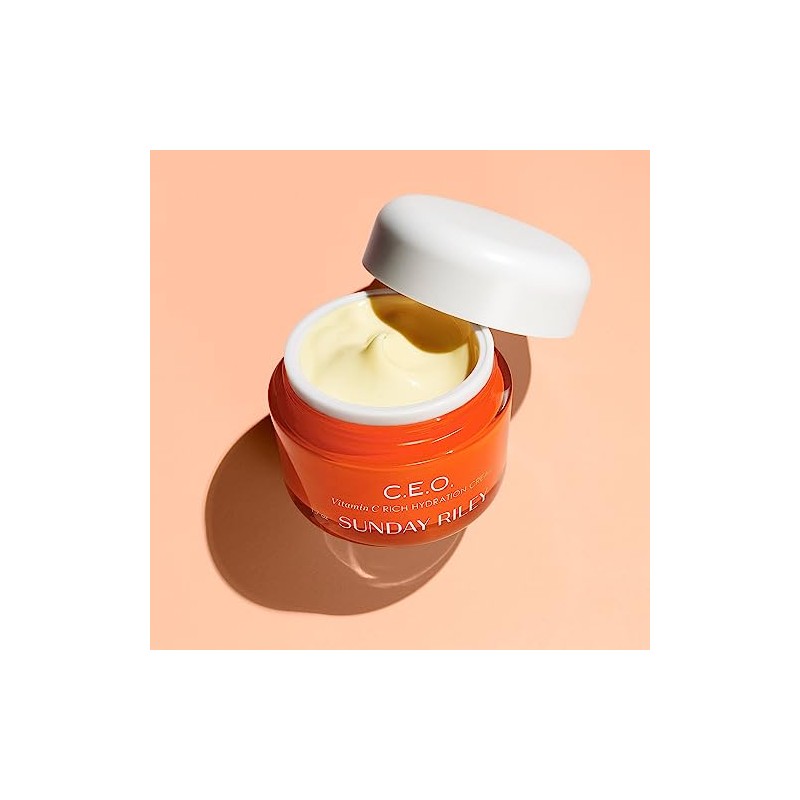 Sunday Riley C.E.O. Crema hidratante facial rica en vitamina C