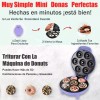 Molin Maquina Freidora Para Hacer Mini Donas Base De Donitas