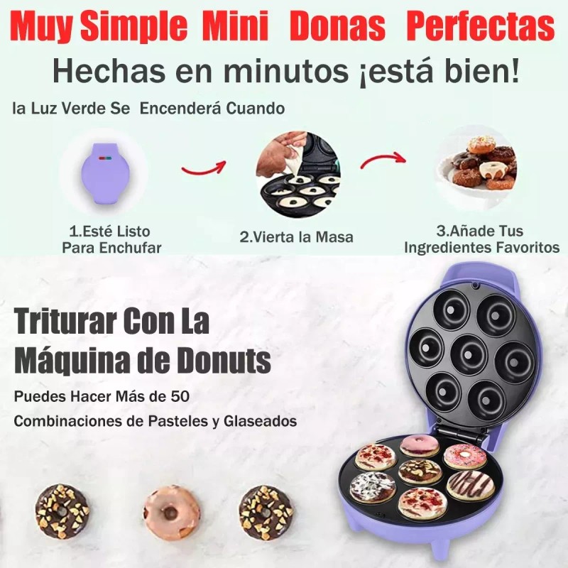 Molin Maquina Freidora Para Hacer Mini Donas Base De Donitas