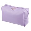 VOCOSTE Cosmetic Pouch Travel Cosmetic Bag Waterproof PU Leather Case